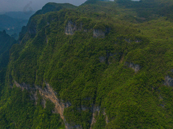 湖南张家界山川地貌航拍