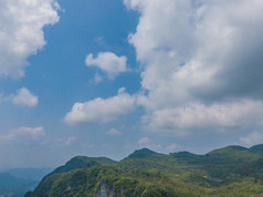 湖南张家界山川地貌航拍