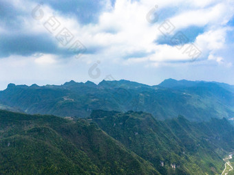 湖南张家界秀丽山川