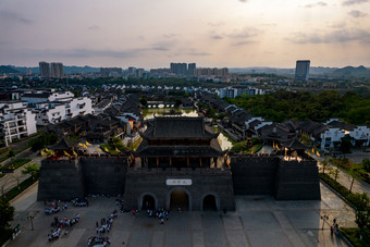 崇左市太平古城太平府4A景区航拍摄影图