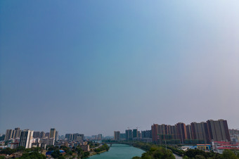 广西南宁百色起义纪念园航拍摄影图