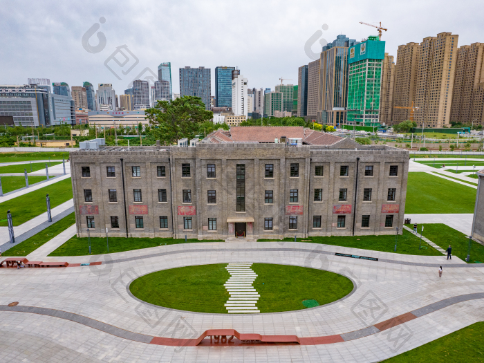 河北石家庄城市风光航拍摄影图图片-包图网企业站