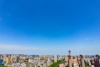 河南许昌城市风光市委市政府航拍摄影图