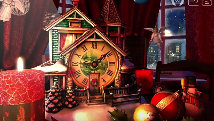 童话世界圣诞节视频素材