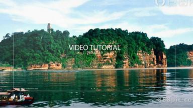 分屏组合展示动感剪辑视频图文动画ae模板下