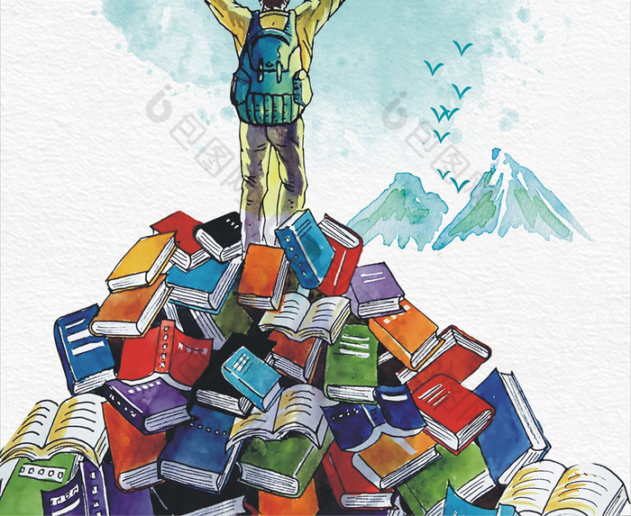 知识改变命运学校文化展板图片