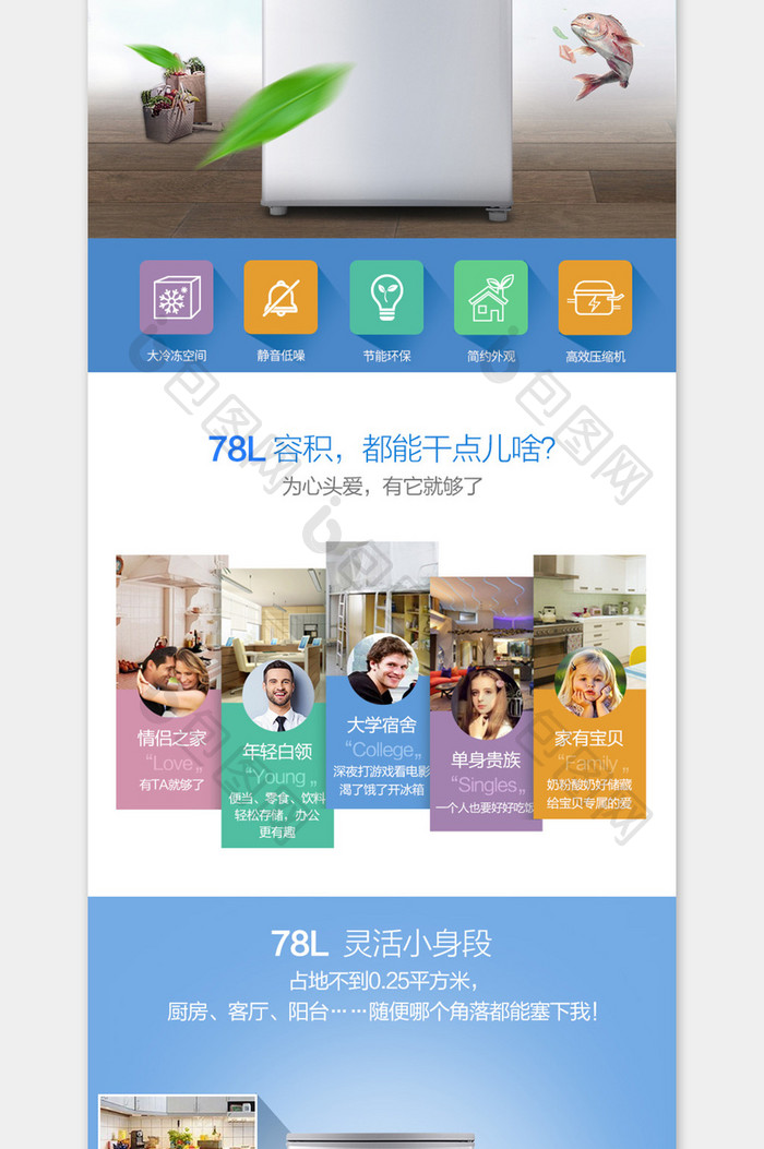 淘宝小家电详情模板