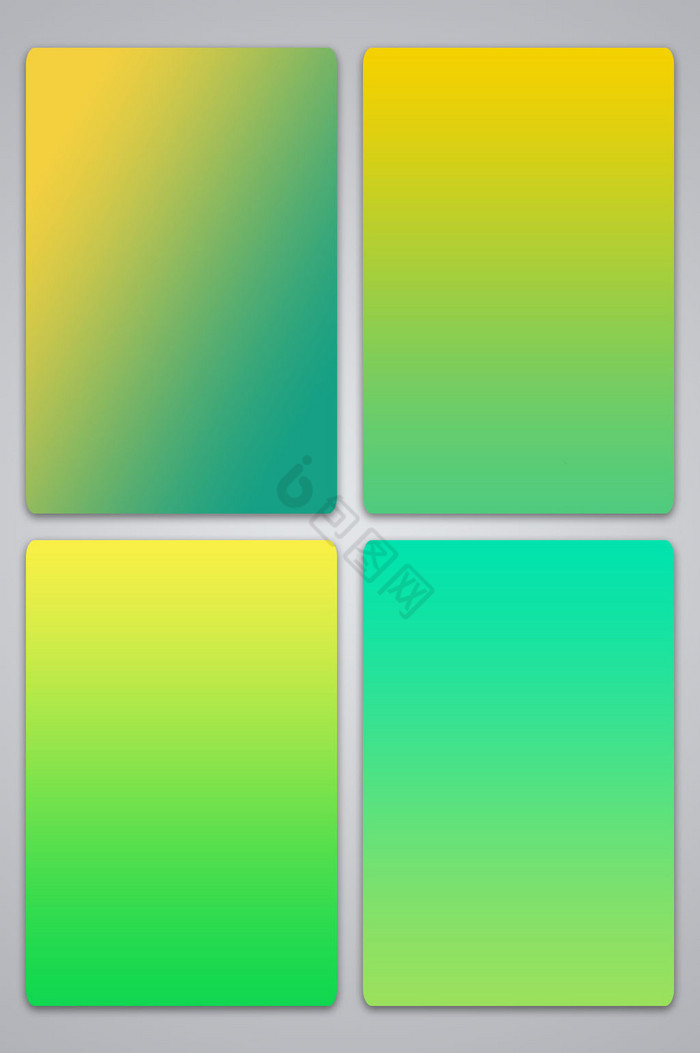 黄色绿色渐变背景图片