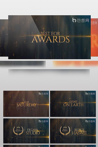 字幕模板素材 包图网