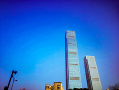 湖南长沙国金中心摄影图