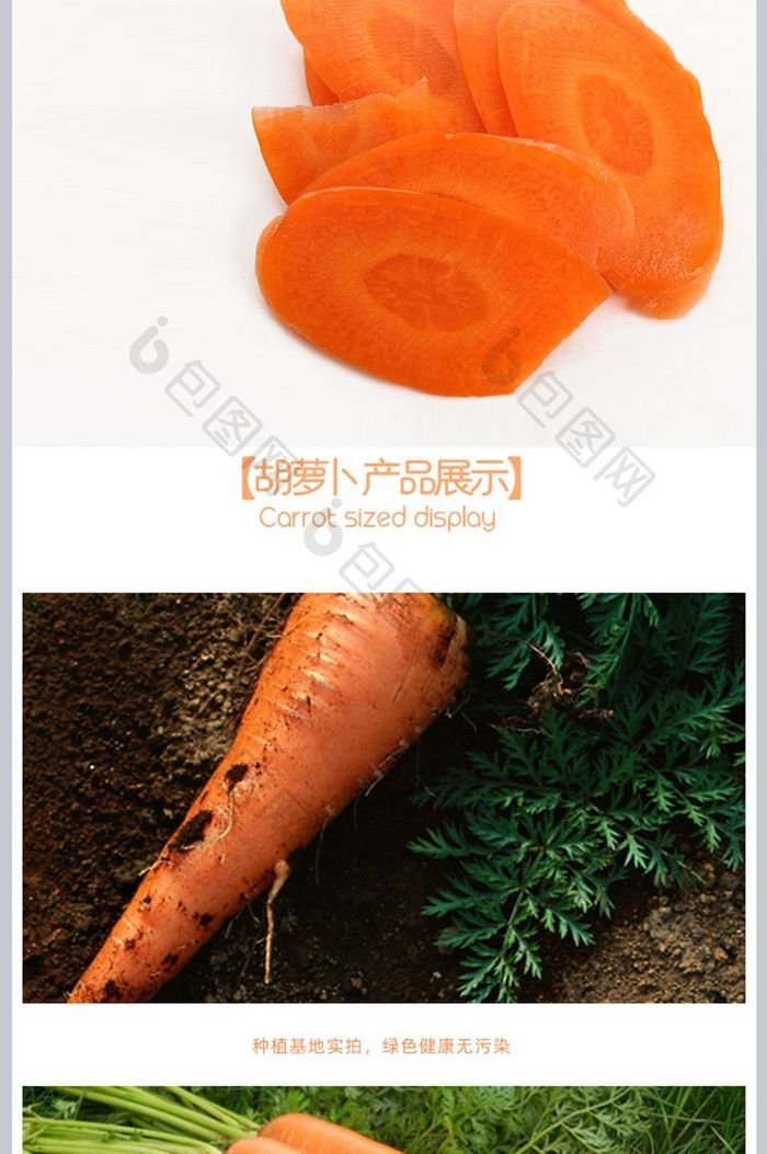潍坊胡萝卜美味萝卜红萝卜新鲜萝卜