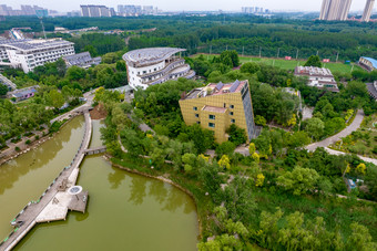 中国太阳谷 A景区航拍德州