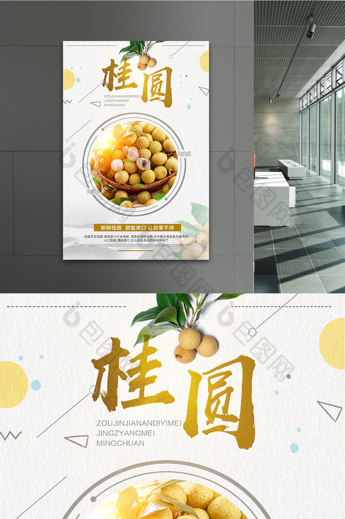 桂圆 宣传海报设计