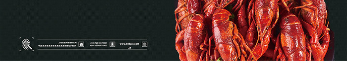 黑色小龙虾产品画册封面设计