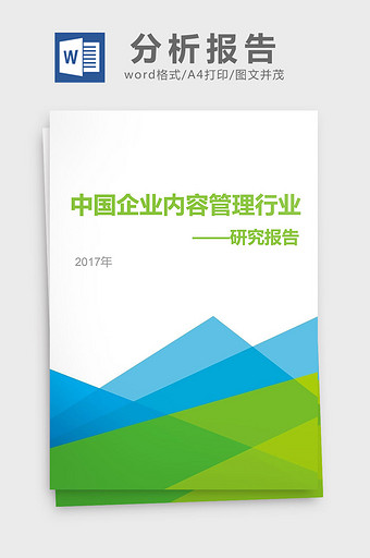 2017中国企业内容管理行业研究分析报告图片