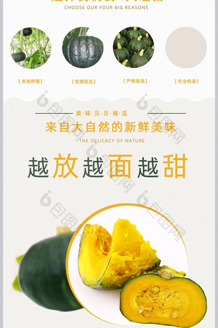 宝宝辅食贝贝南瓜贝贝小南瓜