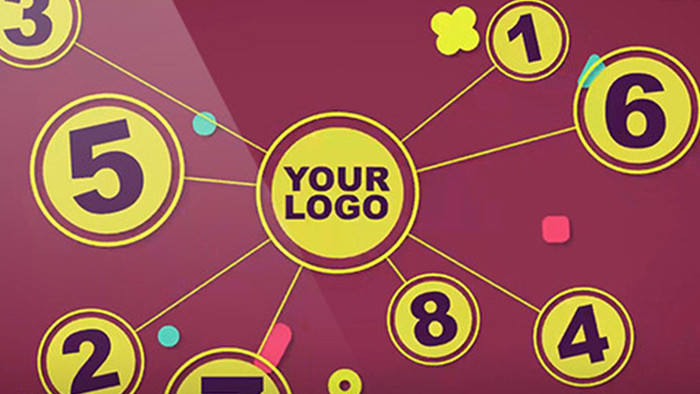 创意的标志关联展示产品服务LOGO演绎