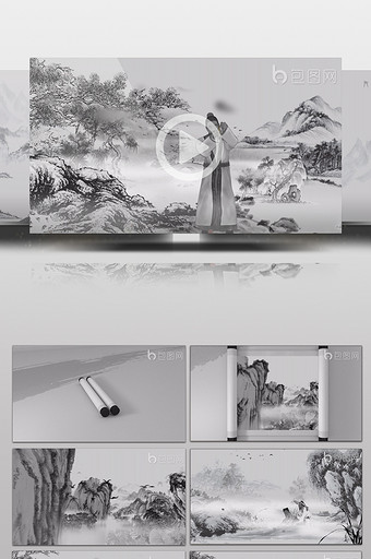 水墨画图片 水墨画素材 水墨画海报 包图网 水墨画图片 水墨画素材 水墨画海报 包图网