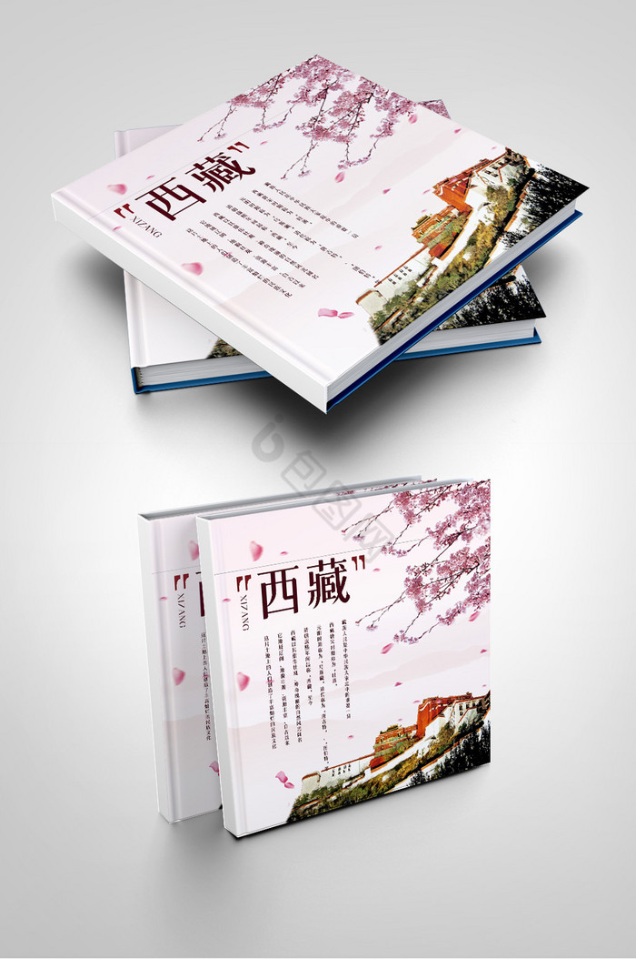 西藏画册封面图片