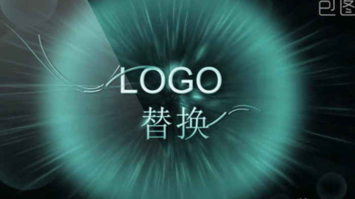 简单的 枝叶生长 logo演绎