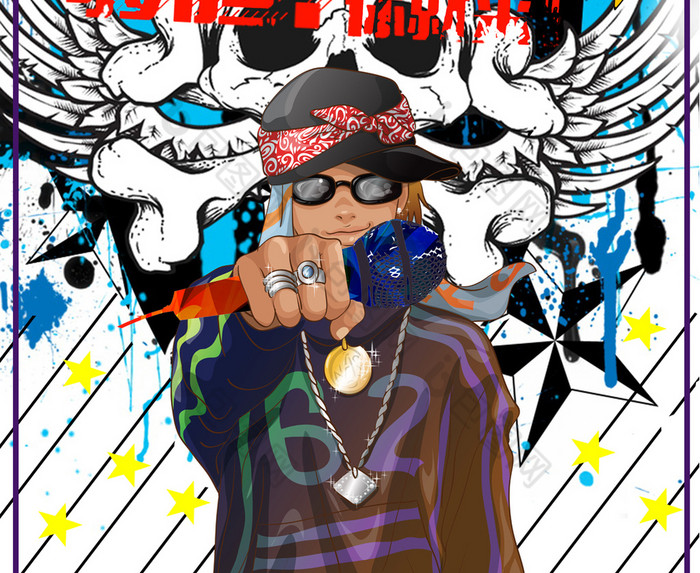 嘻哈派对文化图片