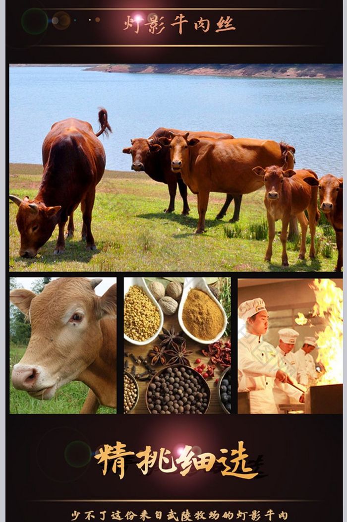 天猫牛肉牛排详情页描述】图片下载-包图网
