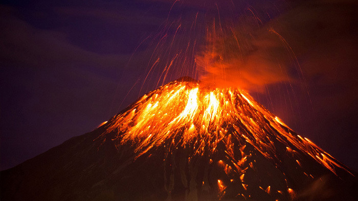 火山爆发的声音音效