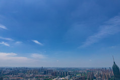 江苏常州城市风光航拍摄图高楼建筑