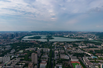 江苏<strong>南京</strong>城市大景航拍摄影图