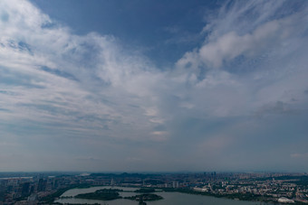 江苏南京城市大景航拍摄影图