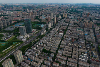 江苏<strong>南京</strong>城市大景建筑高楼航拍摄影图