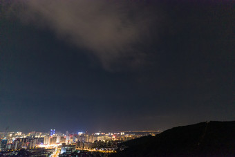 <strong>江苏</strong>无锡<strong>夜景</strong>灯光航拍摄影图