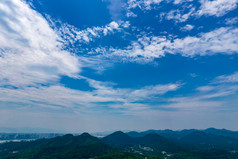 浙江杭州城市风光建筑航拍摄影图