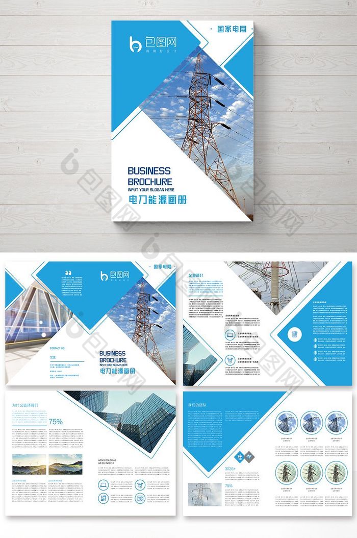 现代电力能源册图片图片