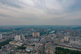 江苏徐州城市大景航拍摄影图