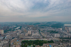 江苏徐州城市大景航拍摄影图