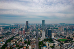 江苏徐州城市风光航拍摄影图