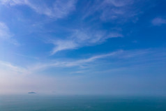 山东烟台长岛度假区航拍摄影图