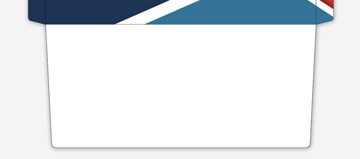 商务方块ai企业信封信纸背景模板