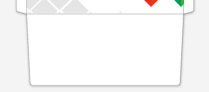 彩色方块拼贴ai信封信纸背景模板