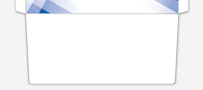 深蓝色晶格ai企业信纸信封背景模板
