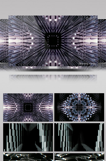 3D科技感夜店演唱会VJ背景视频素材图片