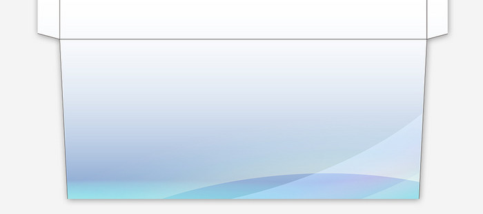 渐变商务ai企业信封信纸背景模板