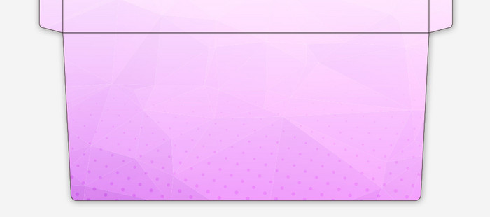 紫色AI企业信封信纸背景模板