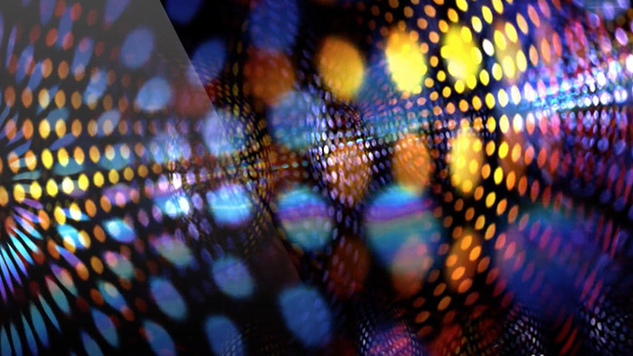 4K动感光斑射线迪斯科LED舞厅背景视频
