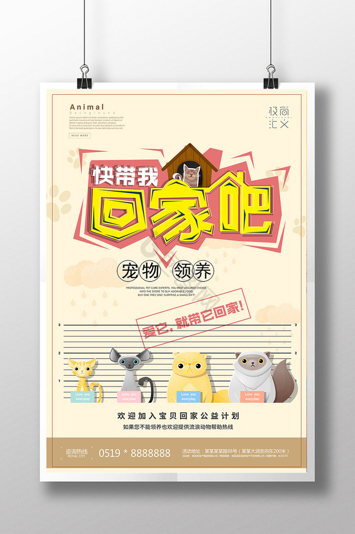 公益之领养宠物