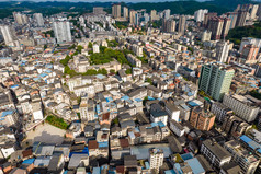 贵州凯里城市风光航拍摄影图