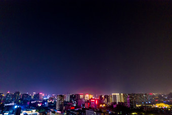<strong>河南洛阳</strong>顺天门城市夜景航拍摄影图