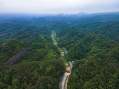 湖南通道万佛山航拍摄影图