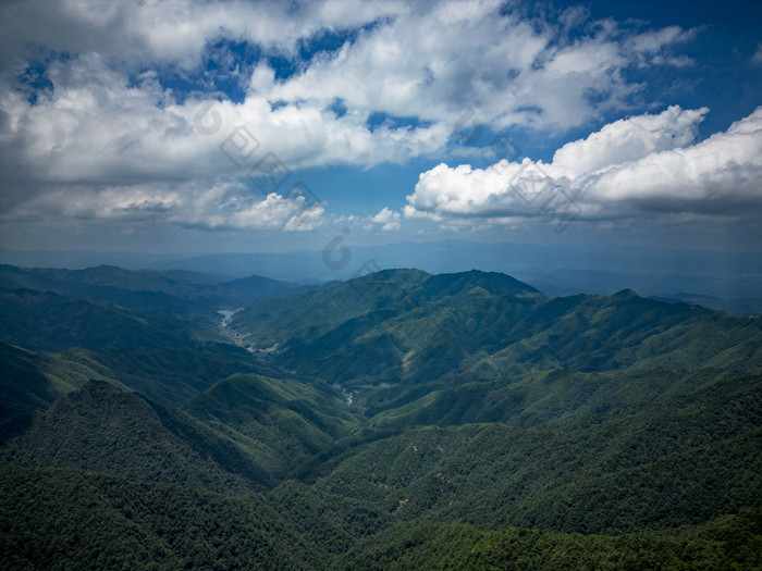 江西井冈山壮丽山川